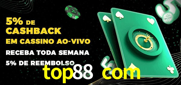 Promoções do cassino ao Vivo top88 com